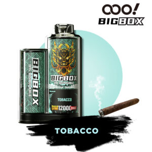 OOO! BIGBOX DTL/DL Wegwerp E-sigaret Vape POD Shisha 12000 Puffs(trekjes) verstelbare luchtstroom 25ml